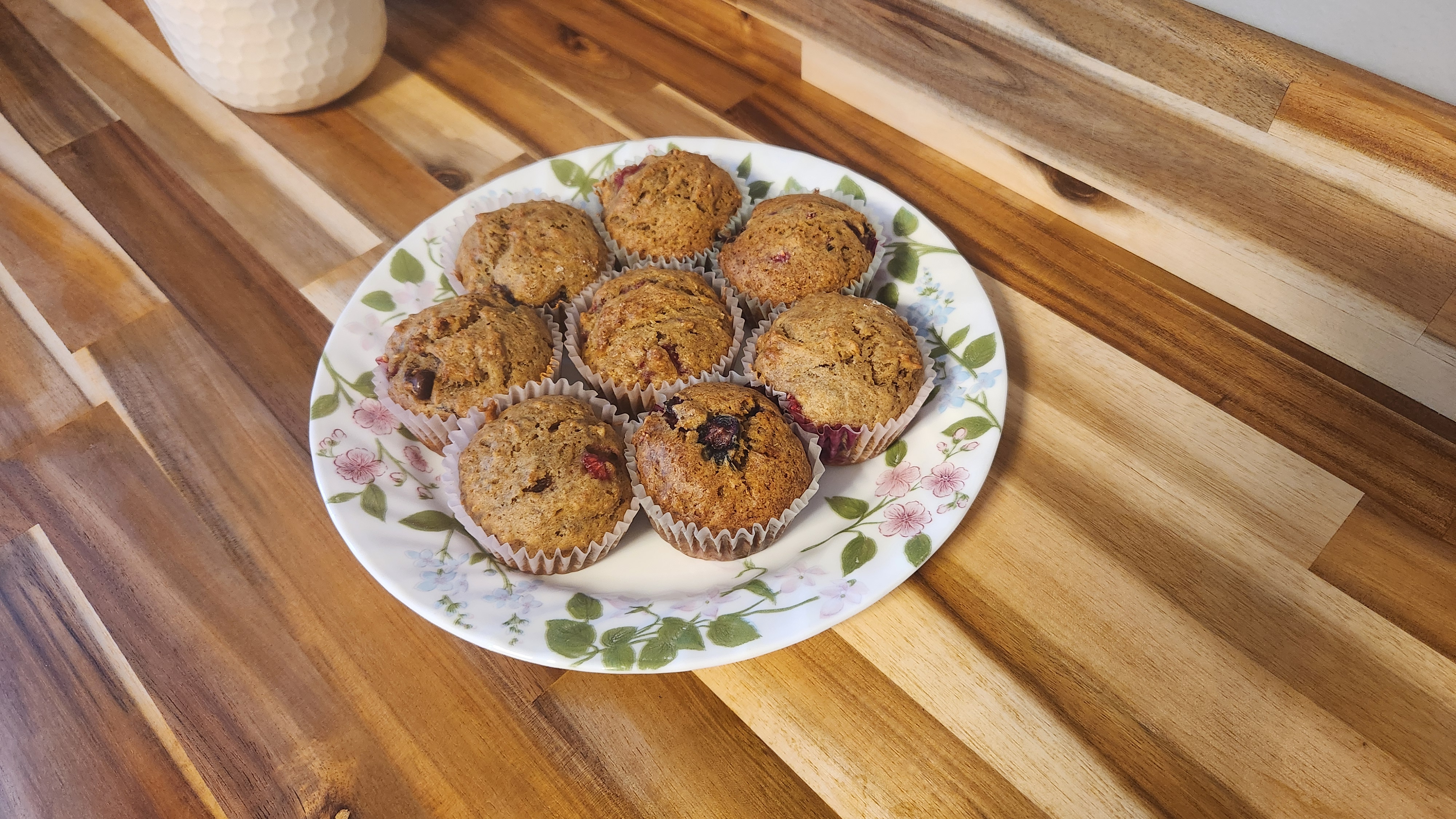 The Best Berry Banana Bread Muffins